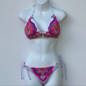 Victoria's Secret Very Sexy White Swim Bikini L/M